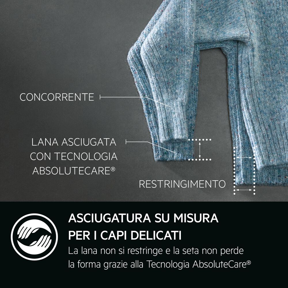 Asciugatrice TR8HDCH9B, a pompa di calore, 9 Kg, profondit&agrave; 63,6 cm, funzione refresh MixDry,&nbsp; Eco, Classe B - PRMG GRADING ROBN - 10%, image number 12