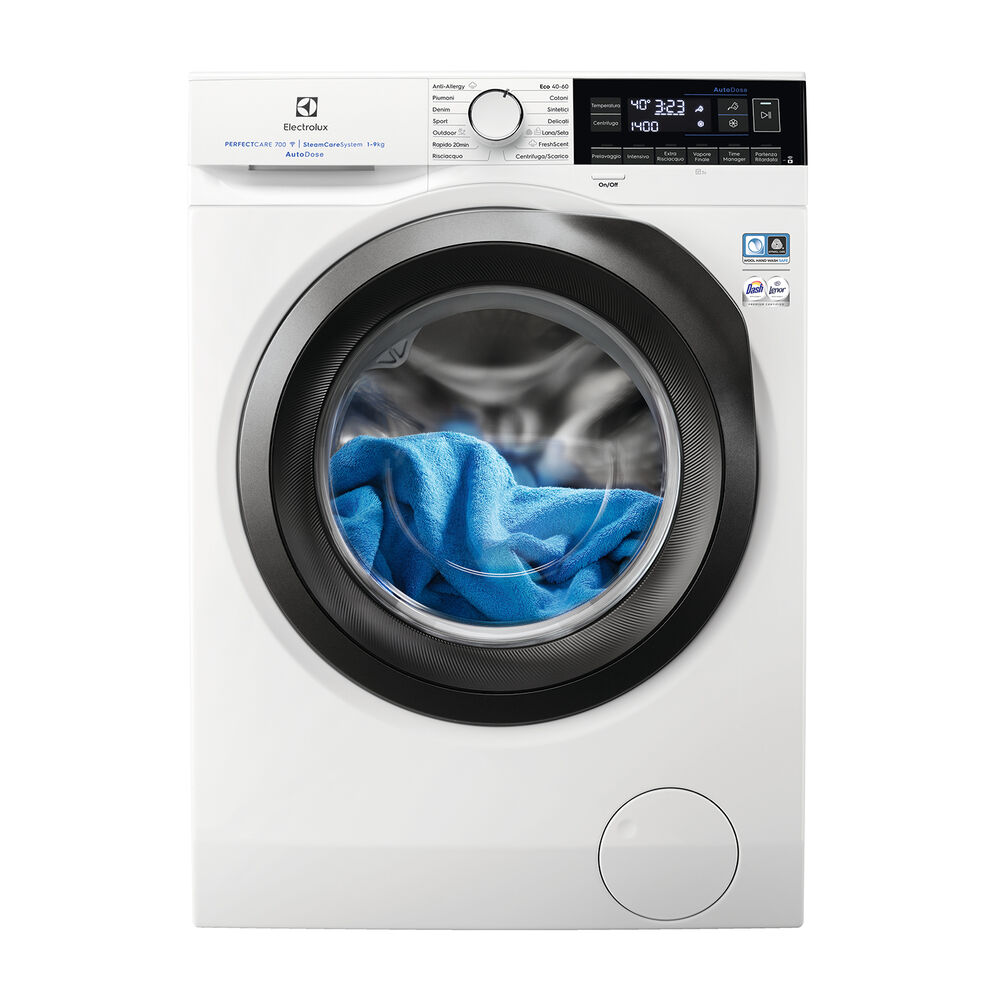 EW7F396KQ LAVATRICE, Caricamento frontale, 9 kg, 63,6 cm, Classe A, image number 0