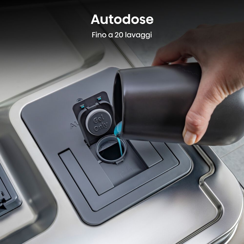 LAVASTOVIGLIE INCASSO Incasso built-in (BI) HISENSE HV693A65AD, Programmi 7, Dimensioni: L 59,5 cm, A 81,6 cm, P 55,5 cm, Rumorosit&agrave; 41 dB(A), Consumo di acqua 9,5 l, Bianco, Classe A  - PRMG GRADING ROAN - 5%, image number 4