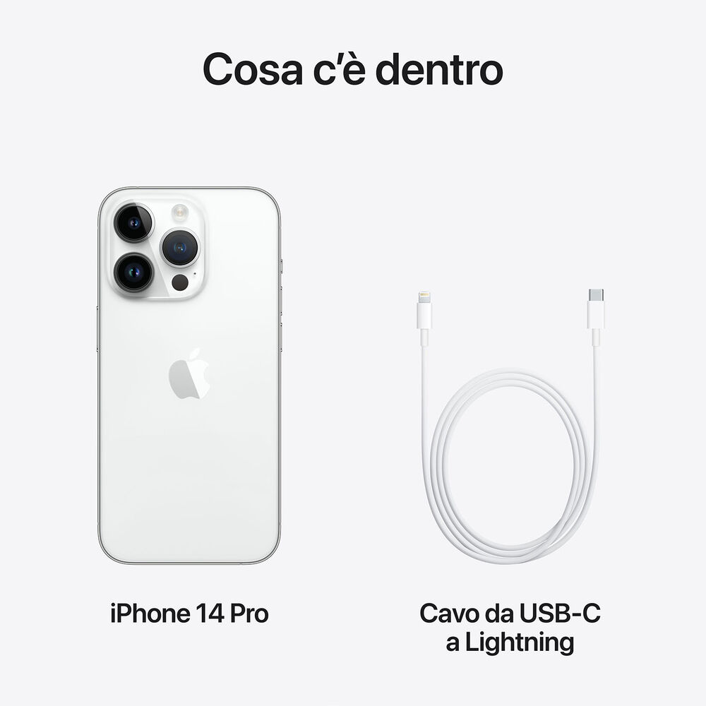 iPhone 14 Pro 256GB Argento, image number 6