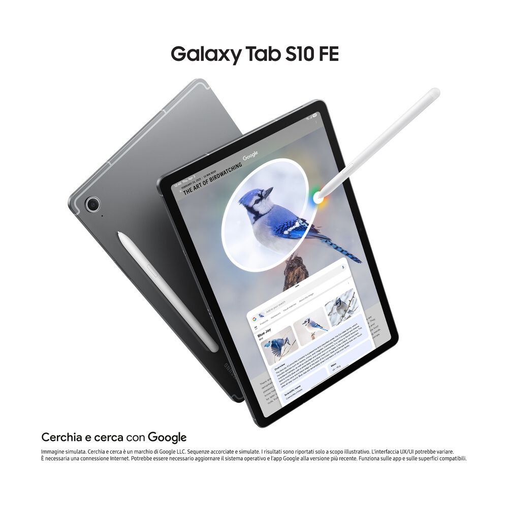 Tablet Galaxy Tab S10 FE, 256 GB, 10,9 ", Gray - PRMG GRADING OOBN - 10%, image number 1
