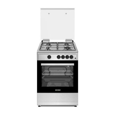 CUCINA KFC 2421-4, Piano cottura a gas, zone cottura 4, dimensioni: L 59.8 cm x H 83 cm x P 61 cm, Piastra di copertura in alluminio, griglia smaltata - PRMG GRADING ROBN - 10%