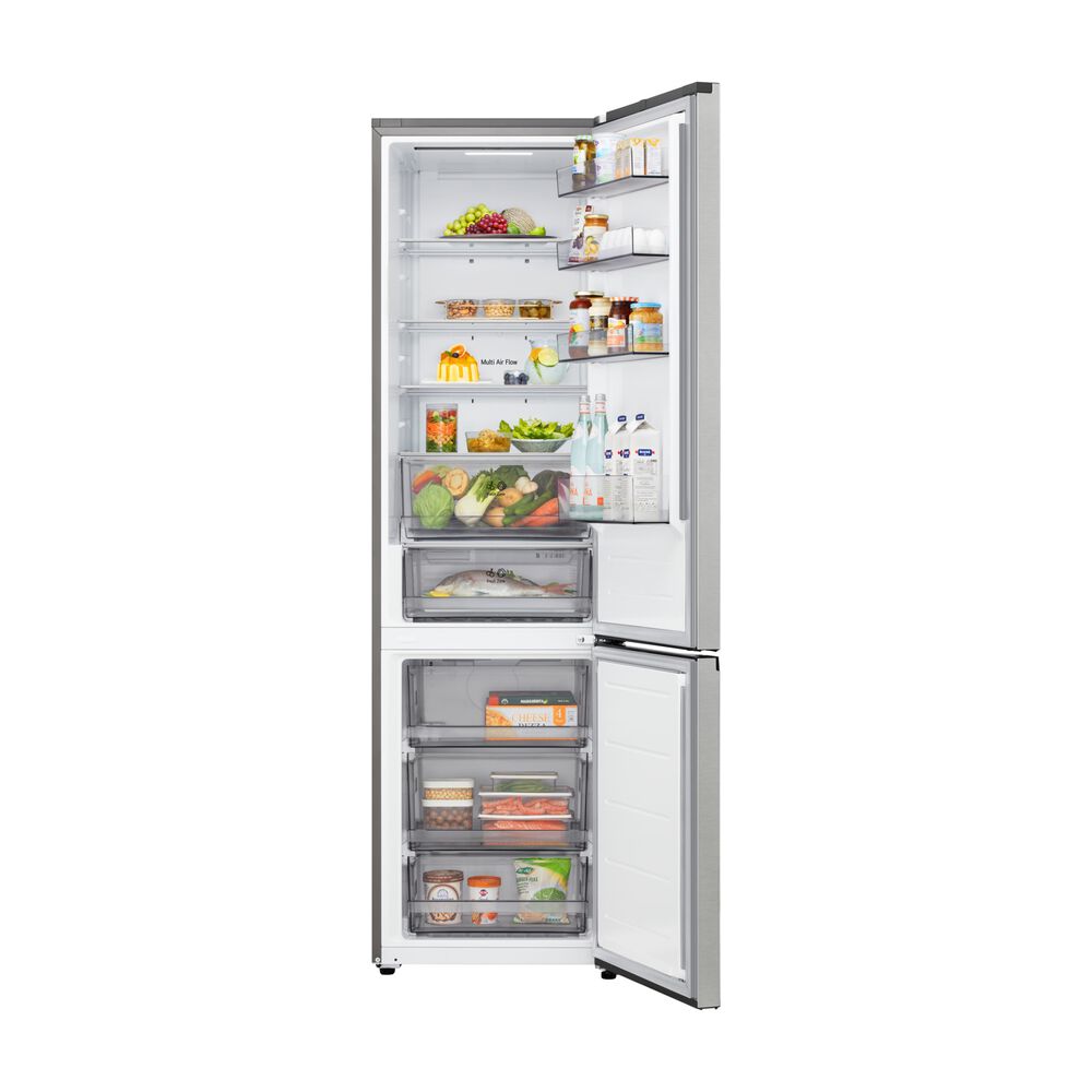 FRIGORIFERO COMBINATO LG GBBSJ20DPY, Capacit&agrave; netta totale 375 l, Rumorosit&agrave;: 35 dB(A), LAN wireless, 2 ripiani, Dimensioni: L 59,7 cm A 203 cm P 67,4 cm, Prime Silver, Classe D - PRMG GRADING ROBN - 10%, image number 23
