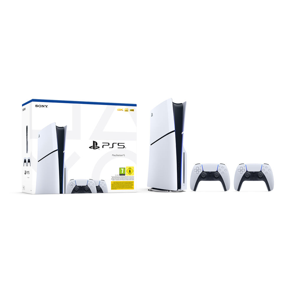 PS5 Disc Slim + DualSense, image number 2