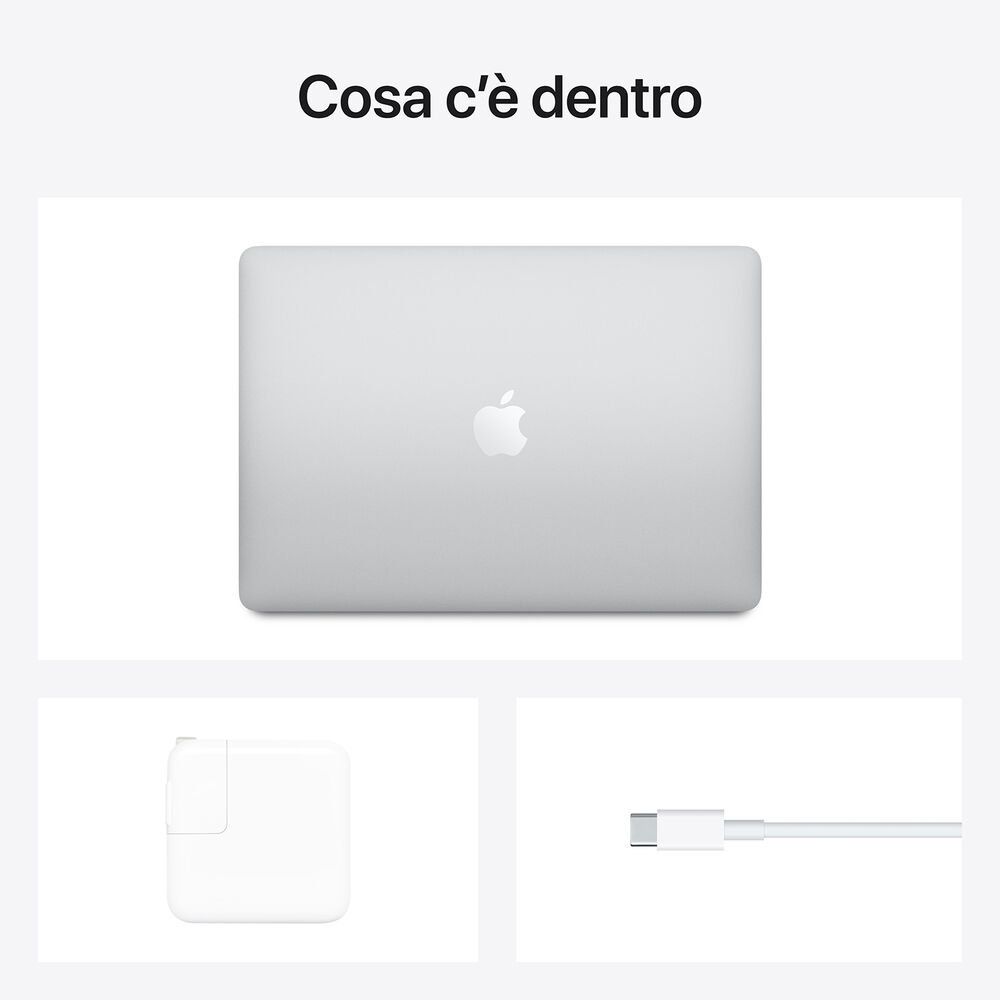 MacBook Air 13, 13,3 pollici, processore Apple M-Series, Apple 8-core GPU, 8 GB, SSD 512 GB, Silver, image number 5