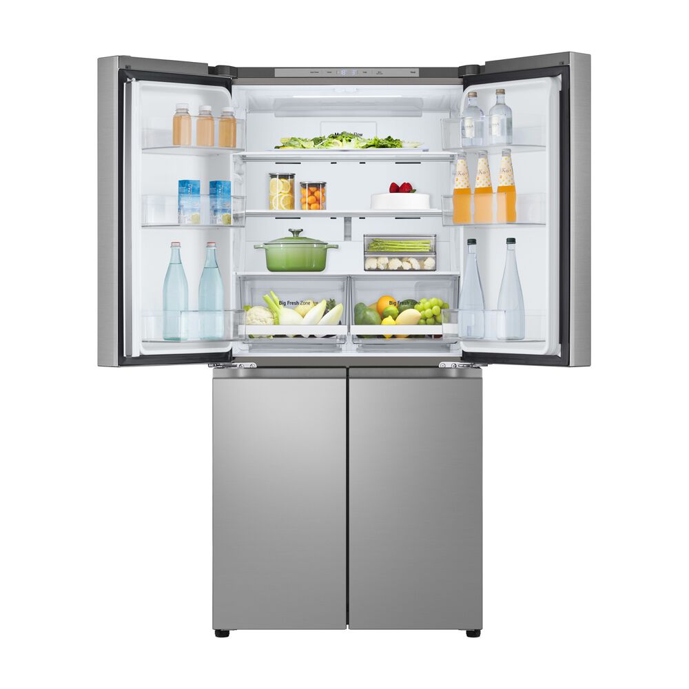Frigorifero americano LG GMB860PYDE, Sistema Multi Flow: S&igrave;; Sistema raffreddamento frigorifero: No Frost; Sistema raffreddamento congelatore: No Frost, Capacit&agrave; netta totale 530 l, Rumorosit&agrave;: 40 dB(A), LAN wireless, Dimensioni: L 835 cm A 178 cm P 730 cm, Silver, Classe E  - PRMG GRADING ROAN - 5%, image number 3