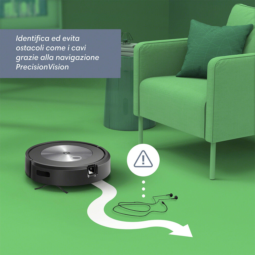 Roomba J7+ aspirapolvere robot, 30 W, image number 10