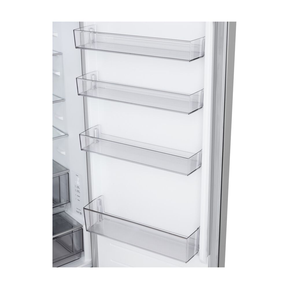 FRIGORIFERO COMBINATO LG GBBSJ20DPY, Capacit&agrave; netta totale 375 l, Rumorosit&agrave;: 35 dB(A), LAN wireless, 2 ripiani, Dimensioni: L 59,7 cm A 203 cm P 67,4 cm, Prime Silver, Classe D - PRMG GRADING ROBN - 10%, image number 9