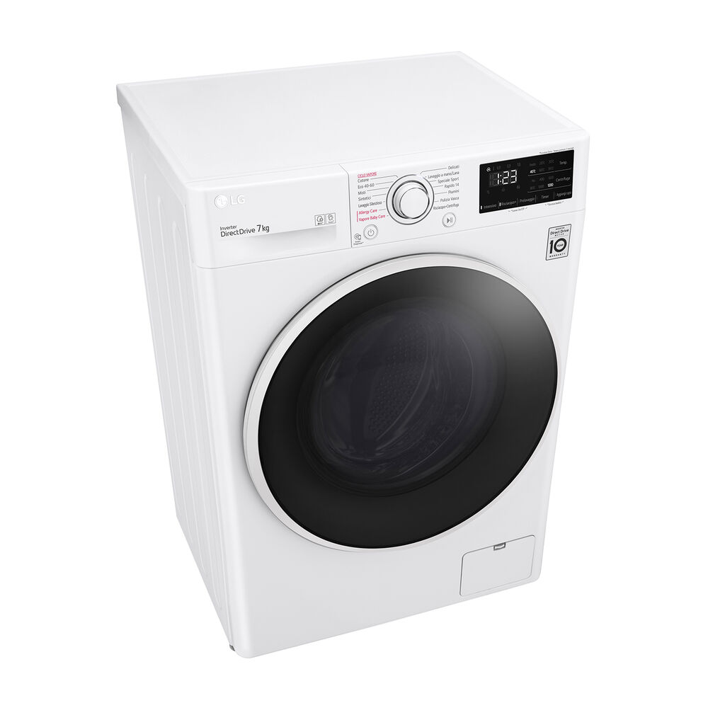 F2WV3S7SHE EAN LAVATRICE SLIM, Caricamento frontale, 7 kg, 47,5 cm, Classe D, image number 7