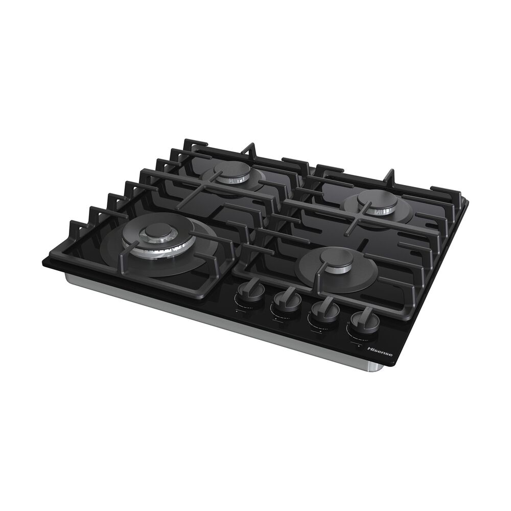 HISENSE GG663BHF PIANO COTTURA GAS, 4 zone di cottura, dimensioni: L 60 cm, P 52 cm, Vetro Nero - PRMG GRADING ROCN - 15%, image number 12