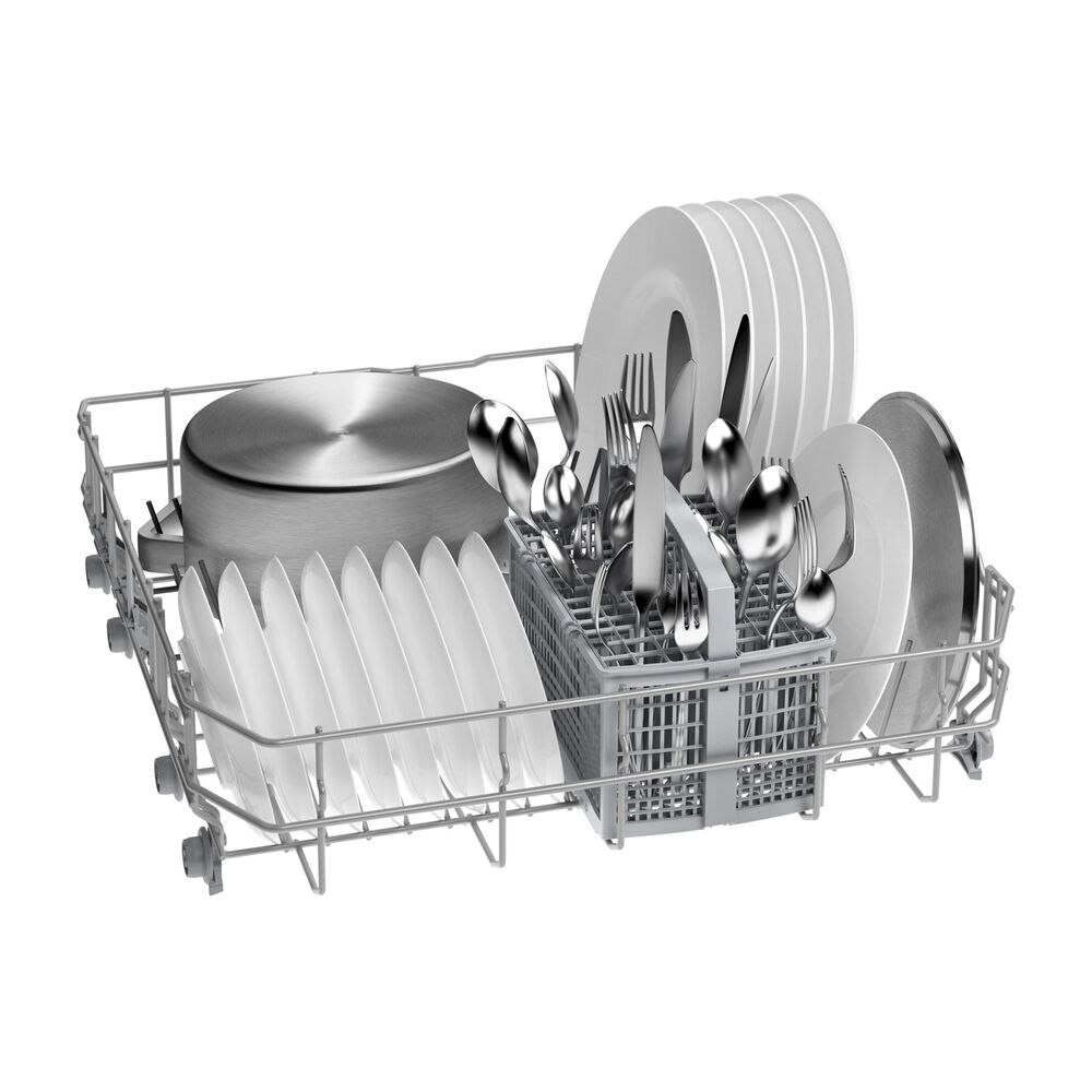LAVASTOVIGLIE Libera installazione (FS) BOSCH SMS2HTI06E, Programmi 5, Dimensioni: L 60 cm, A 84,5 cm, P 60 cm, Rumorosit&agrave; 46 dB(A), Consumo di acqua 9 l, Acciaio spazzolato anti-impronta, Classe C - PRMG GRADING ROCN - 14.99%, image number 7