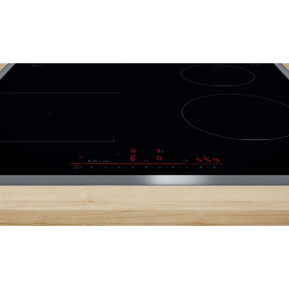 BOSCH PVS645HB1E PIANO COTTURA A INDUZIONE, 4 zone di cottura, dimensioni: L 58,3 cm, P 51,3 cm, piano in Vetroceramica, Nero  - PRMG GRADING ROAN - 5%, image number 6