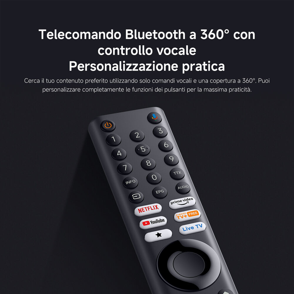 XIAOMI A55 PRO, Smart TV 55", LCD 4K QLED, Dolby Audio, Google TV, Netflix,&nbsp; 120 Hz, Cornice Ultrasottile - PRMG GRADING OOBN - 10%, image number 10