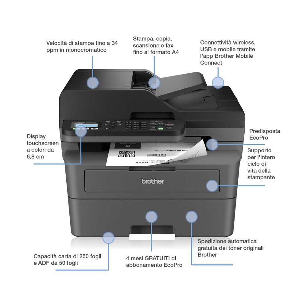 MFC-L2860DWE, image number 3