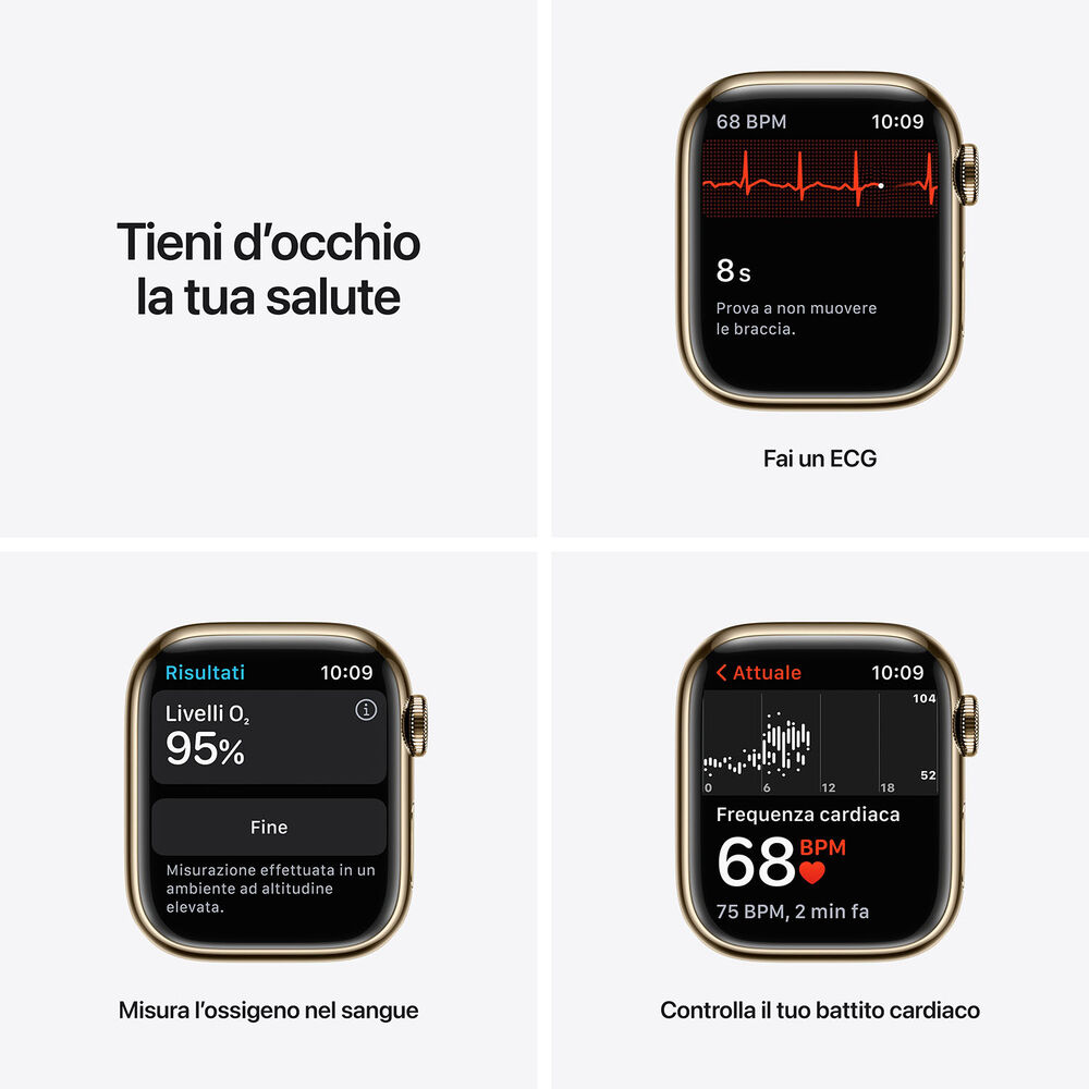 SMARTWATCH APPLE WATCH S7 GPS+CE 45 ST, image number 3