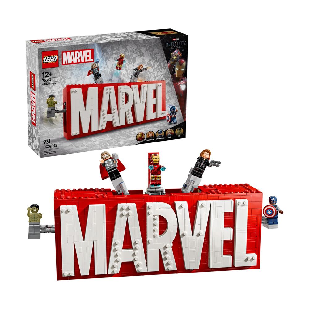 Logo e Minifigure MARVEL, image number 1