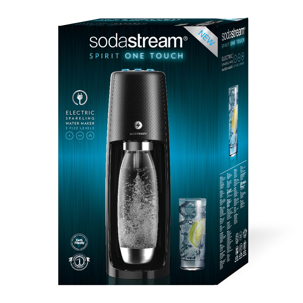GASATORE SODASTREAM SST ONE TOUCH BLACK, image number 1