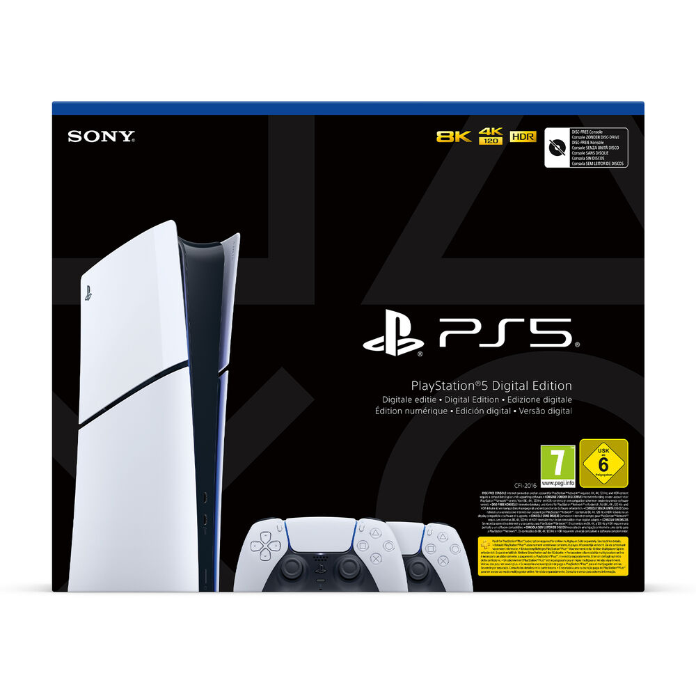 PS5 Slim Dig. + DualSense, image number 0