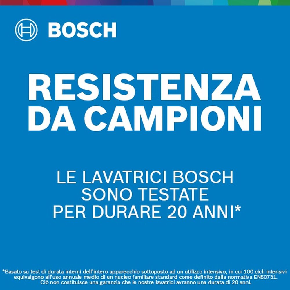 BOSCH WAN28229IT LAVATRICE, Caricamento frontale, 9 kg, 15 programmi, Profondit&agrave; 59 cm, Giri 1400 rpm, Bianco, livello rumorosit&agrave; centrifuga 72 dB(A), Classe A - PRMG GRADING ROCN - 15%, image number 1