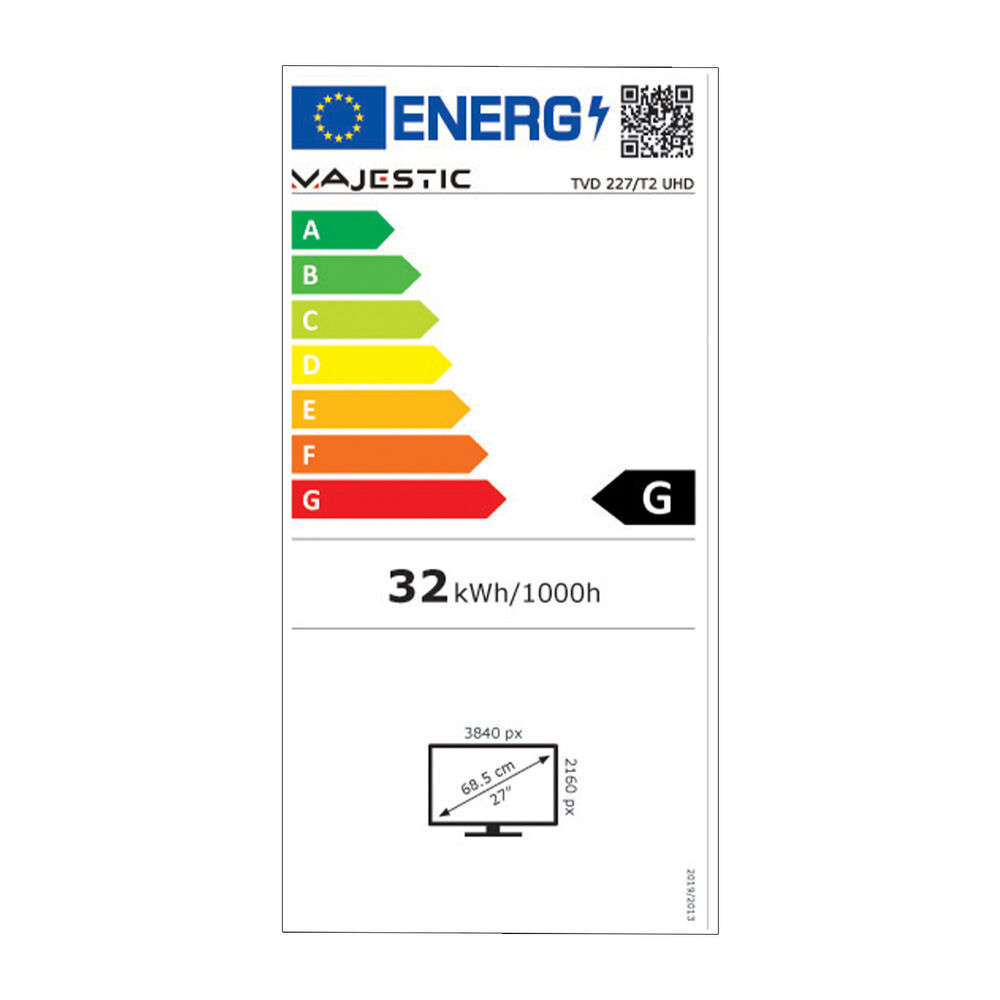 TVD 227 T2 UHD V2 TV LED, 27 pollici, UHD 4K, No, image number 4
