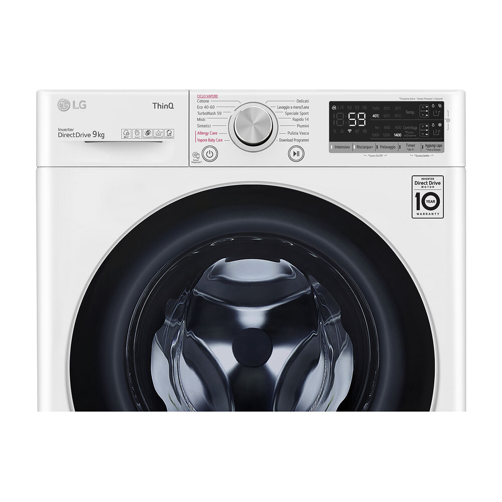F4WV509S1EA LAVATRICE, Caricamento frontale, 9 kg, 56,5 cm, Classe B, image number 3