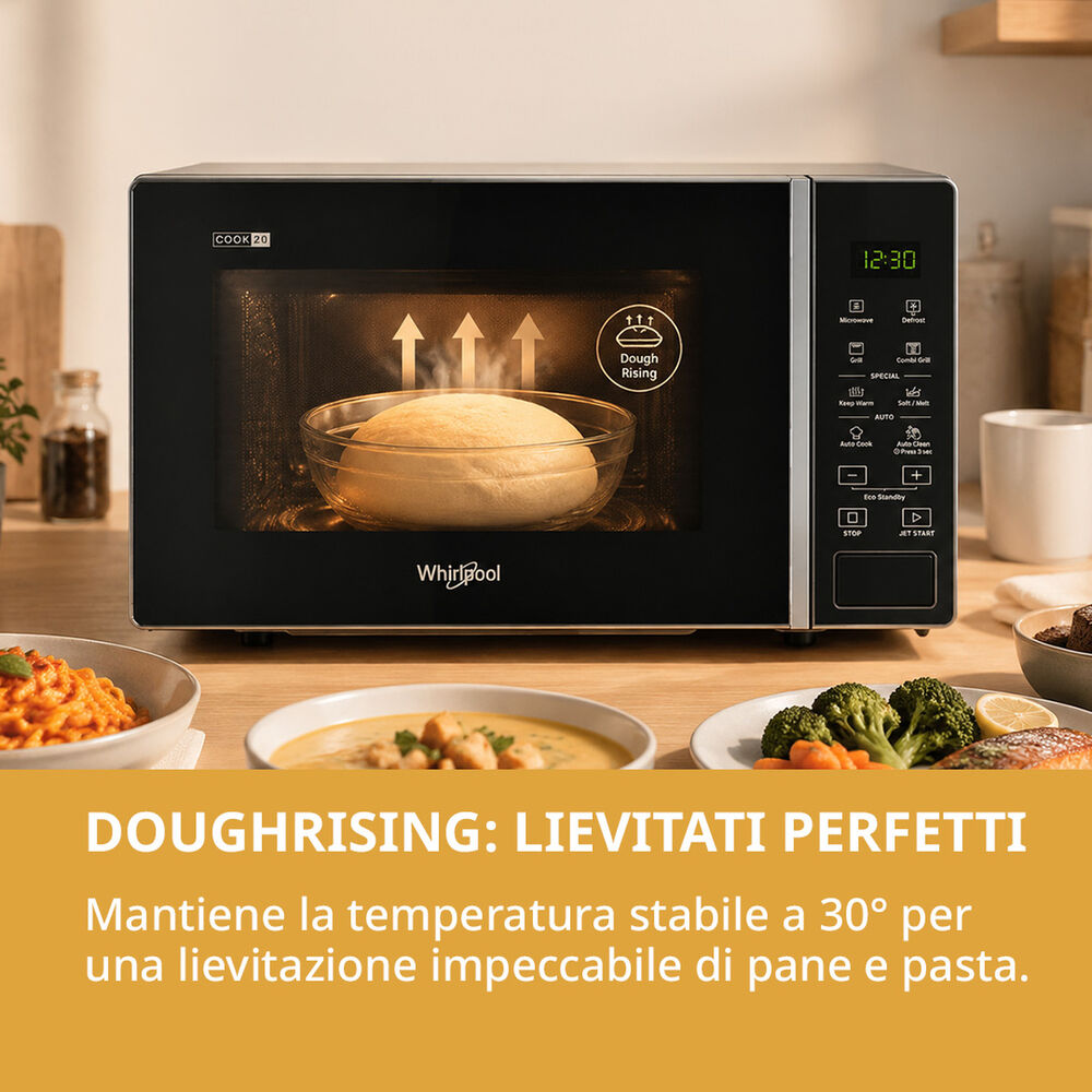 MWP 203 SB MICROONDE + GRILL, 700 W, image number 6
