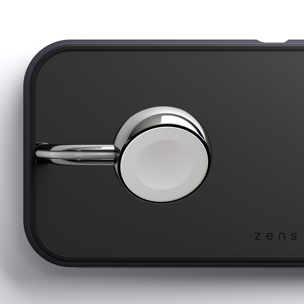 ALIMENTATORE WIRELESS ZENS TAPPETINO DI RICARICA QI DOPPIO + WATCH 10W, image number 3