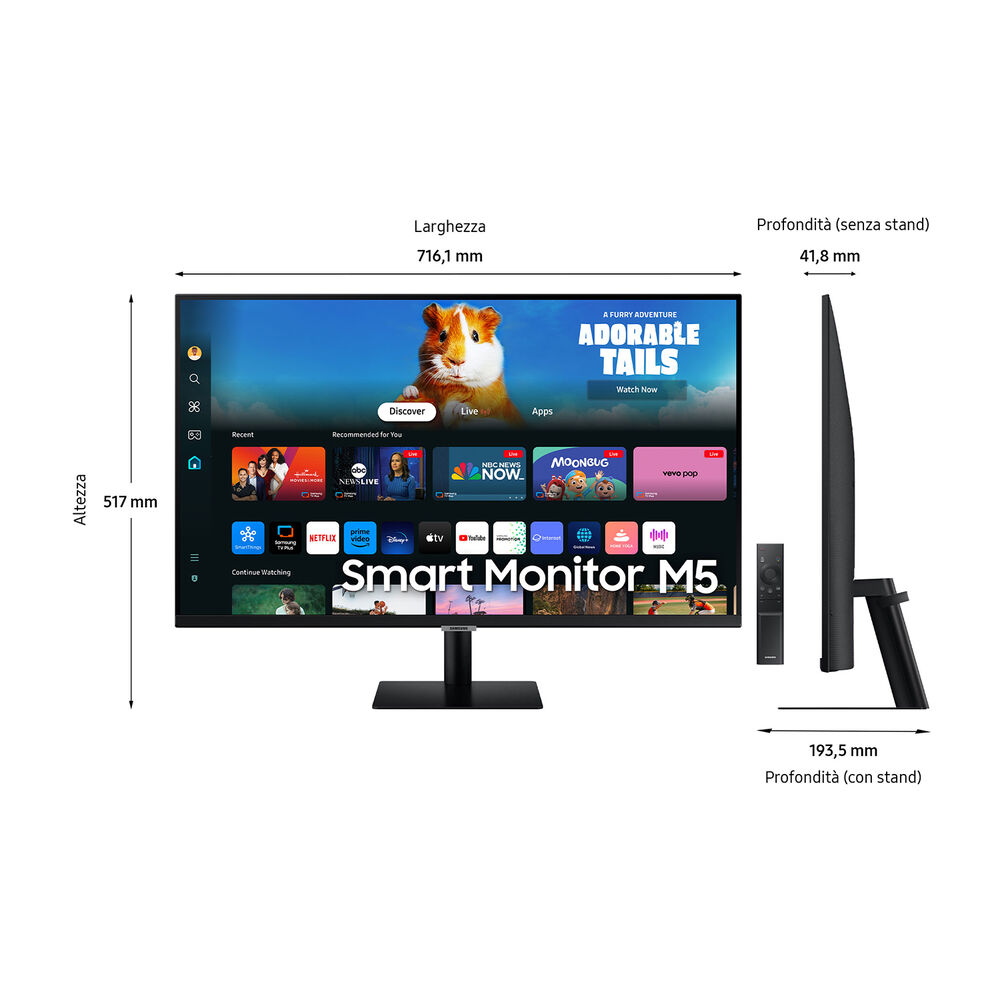 Smart Monitor M50D 32'', image number 2