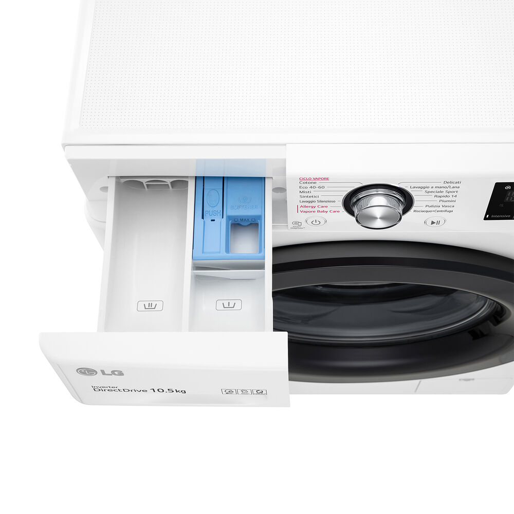F4WV310SAE LAVATRICE, Caricamento frontale, 10,5 kg, 56,5 cm, Classe A, image number 7