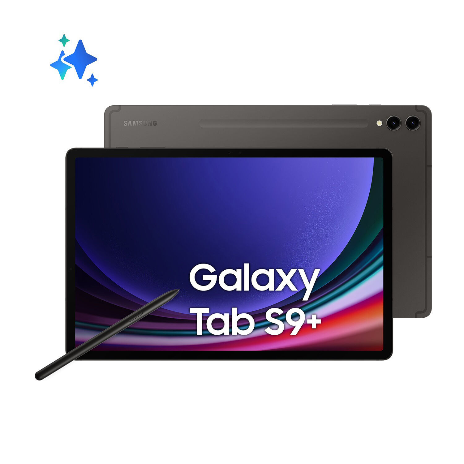 【年間ランキング6年連続受賞】 S9+ Tab Galaxy SAMSUNG 12+256GB MediaWorld | Ricondizionato Androidタブレット本体