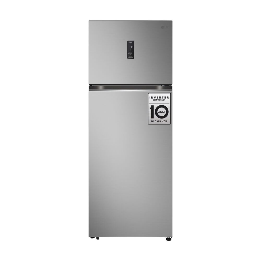 FRIGORIFERO DOPPIA PORTA GTBV44PYBKD, Capacit&agrave; netta totale 461 l, Rumorosit&agrave;: 35 dB(A), LAN wireless, 3 ripiani, Dimensioni: L 70 cm A 184,5 cm P 72,5 cm, Silver, Classe E - PRMG GRADING ROBN - 10%, image number 1