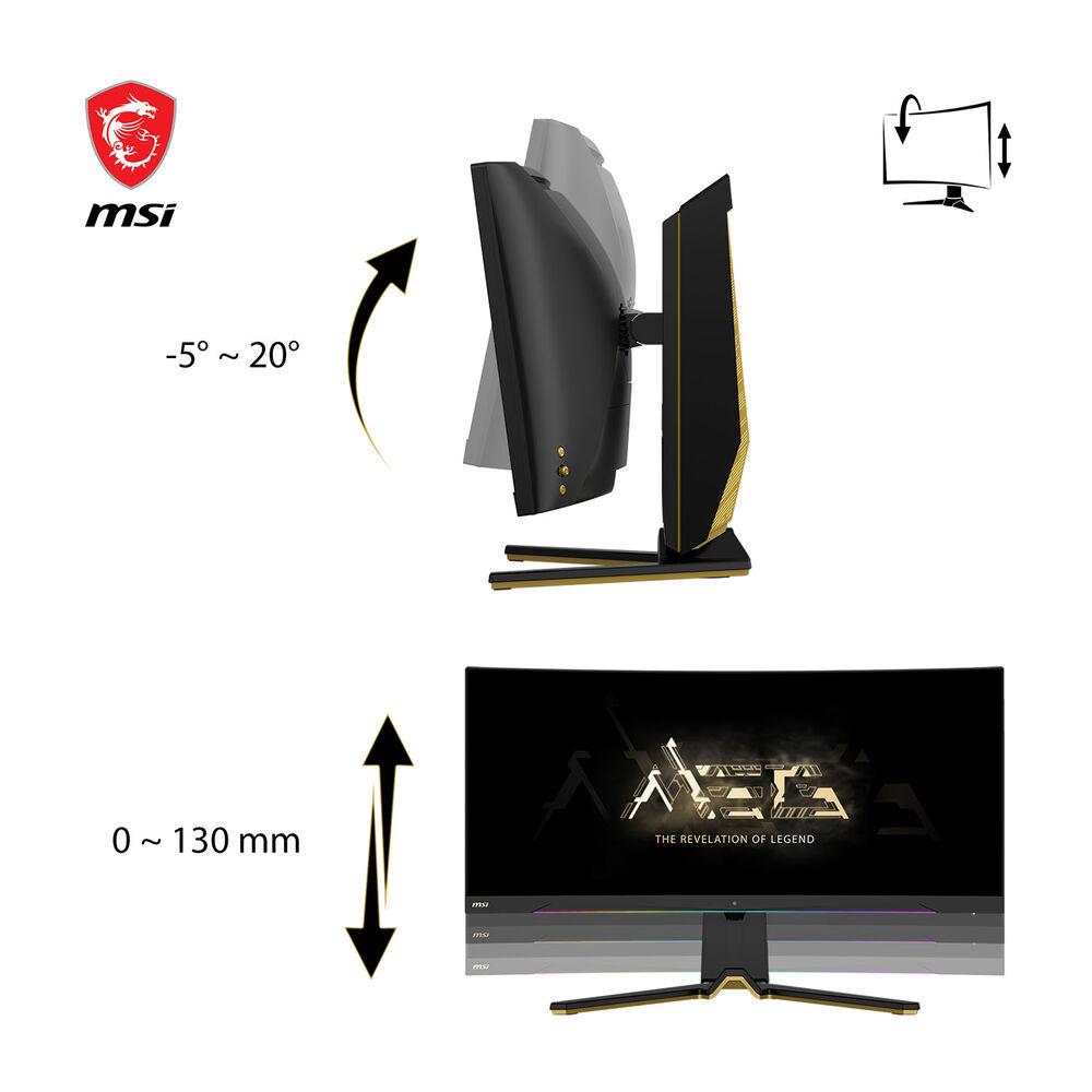 MEG 342C QD OLED, image number 3