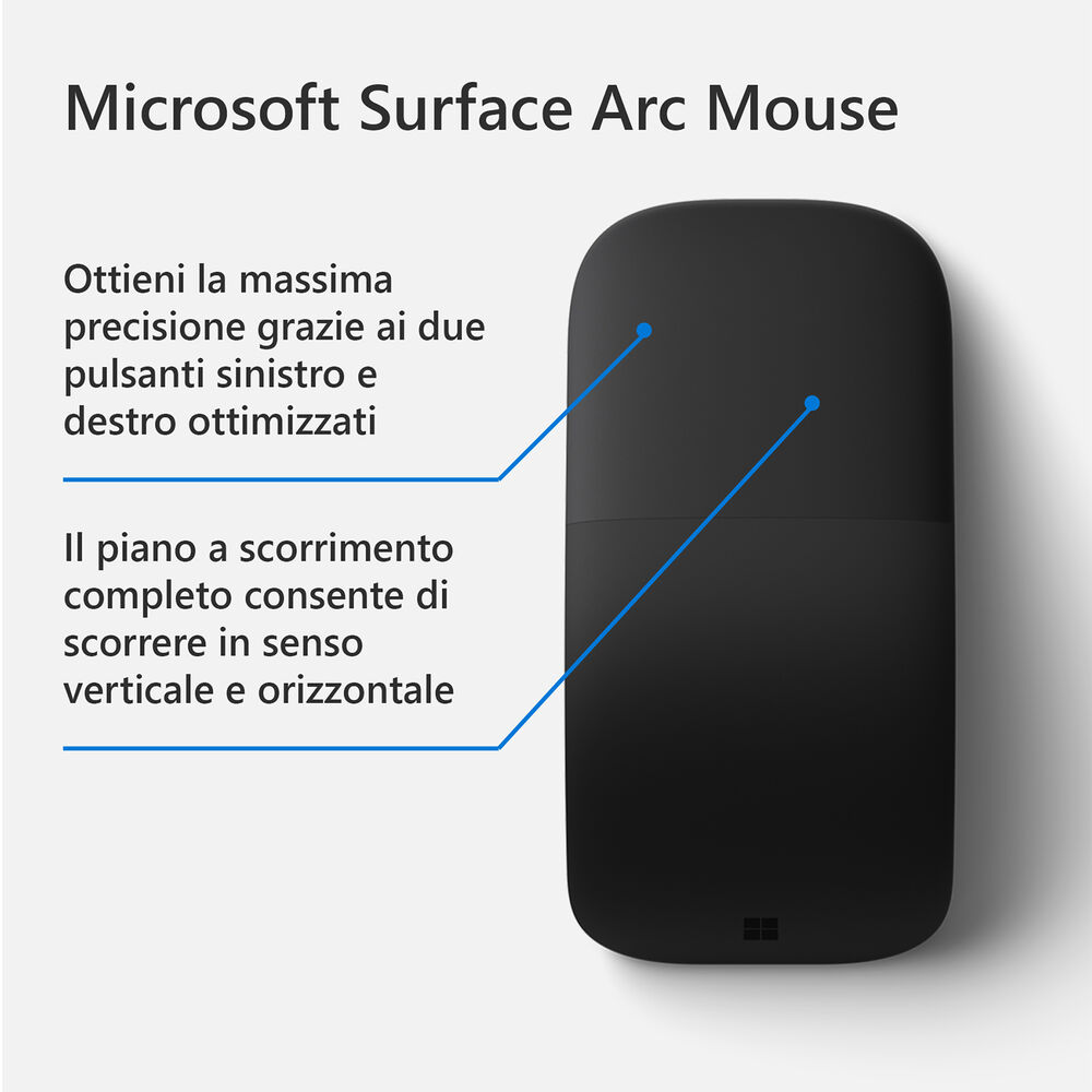 Surface Arc Mouse Black, image number 3