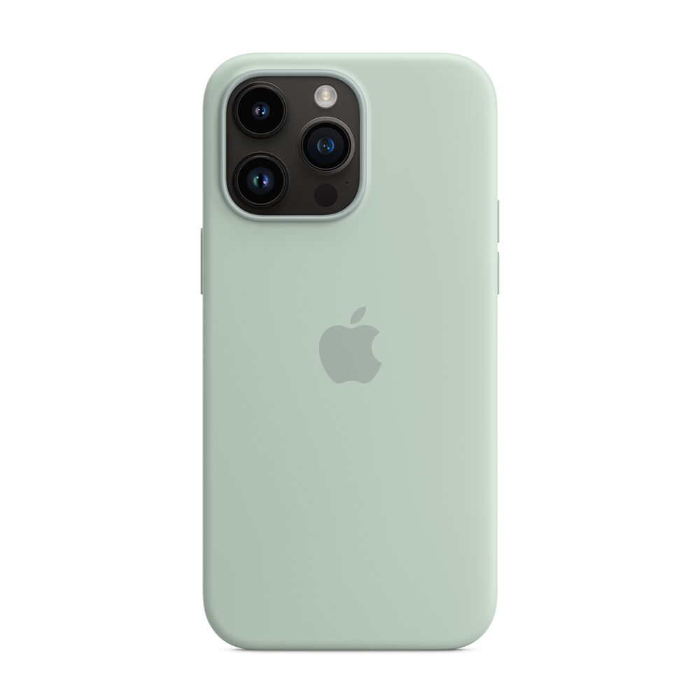 Custodia MagSafe in silicone per iPhone 14 Pro Max - Agave, image number 3