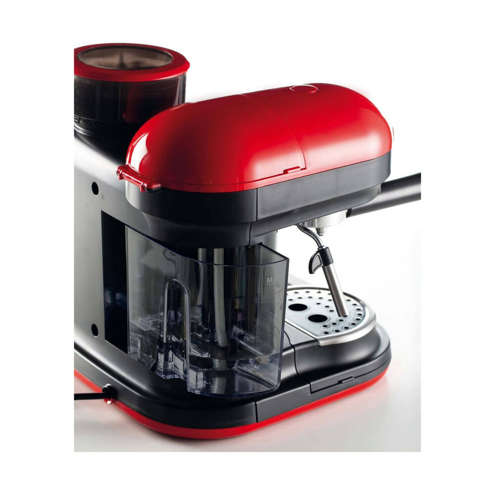 M/CAFFE' ESPRESSO ARIETE CAFFE'ESPRESSO CON MACINA, 1080 W, ROSSA/NERA, image number 5