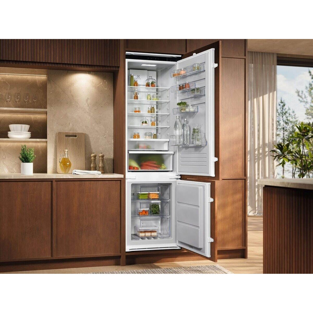 FRIGORIFERO DA INCASSO ENT6MD19S3, Capacit&agrave; netta totale 269 l, Rumorosit&agrave;: 34 dB(A), Dispenser ghiaccio, 5 ripiani, Dimensioni: L 54,6 cm A 188,4 cm P 54,9 cm, Bianco, Classe D - PRMG GRADING ROBN - 10%, image number 11