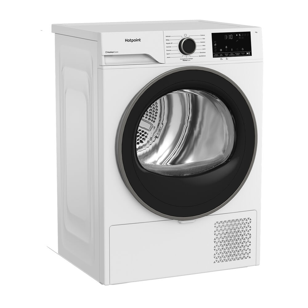 ASCIUGATRICE HOTPOINT ARISTON HPTS 74D BS IT A pompa di calore, 7 kg, profondit&agrave; 54,5 cm, 64 dB(A), BIANCO, Classe C - PRMG GRADING ROBN - 10%, image number 1