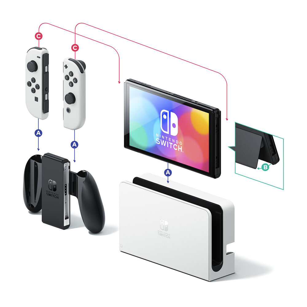 SWITCH OLED, Bianco, image number 6