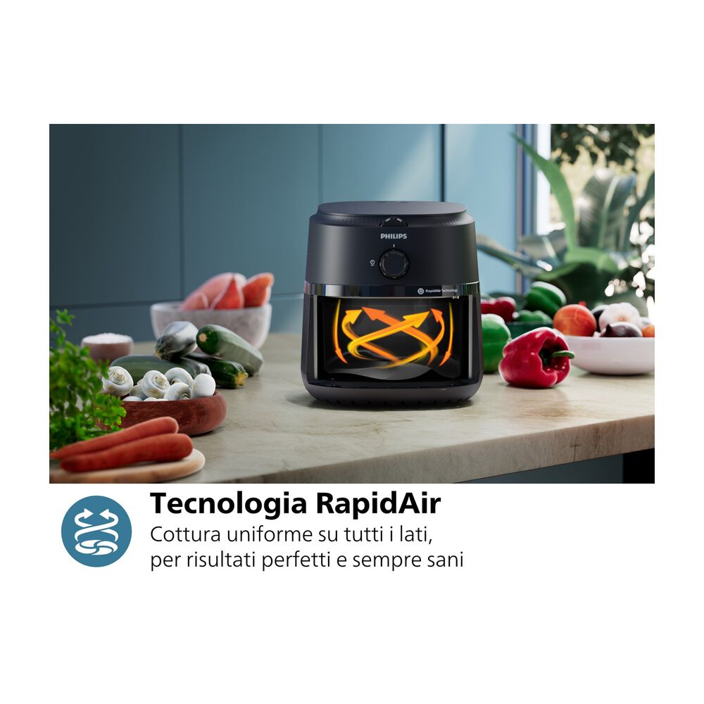 Airfryer Serie 1000 da 4.2L NA120/00, image number 8