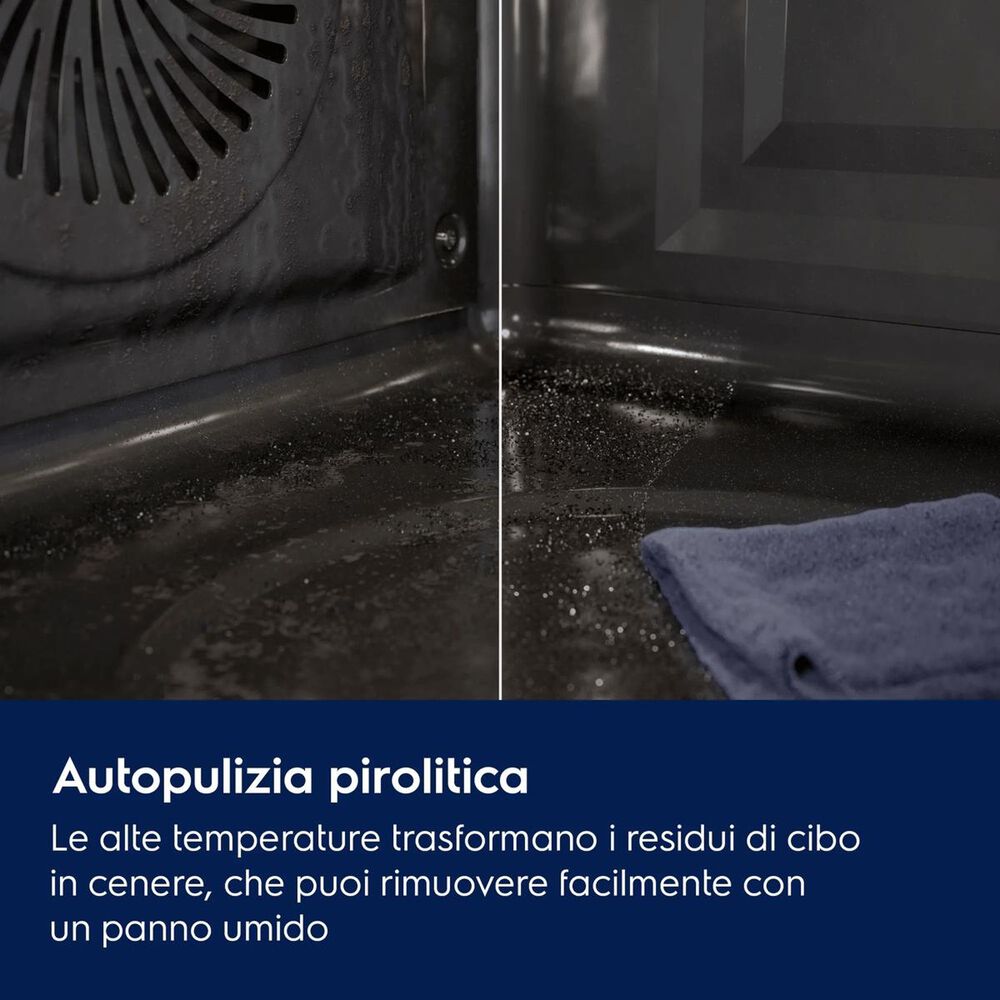 EOF4P56H FORNO INCASSO Capacit&agrave; 72 l, dimensoni: L 59,4 cm-A 58,9 cm-P 56,9 cm, nero, classe A+ - PRMG GRADING ROCN - 15%, image number 4