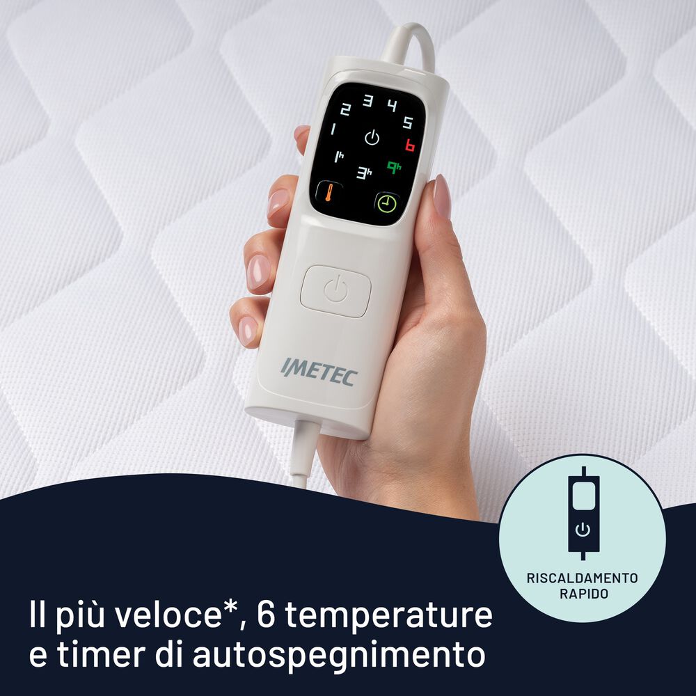 Coprimaterasso scaldasonno IMETEC MAXI ADAPTO ANALL MATRIM, image number 2