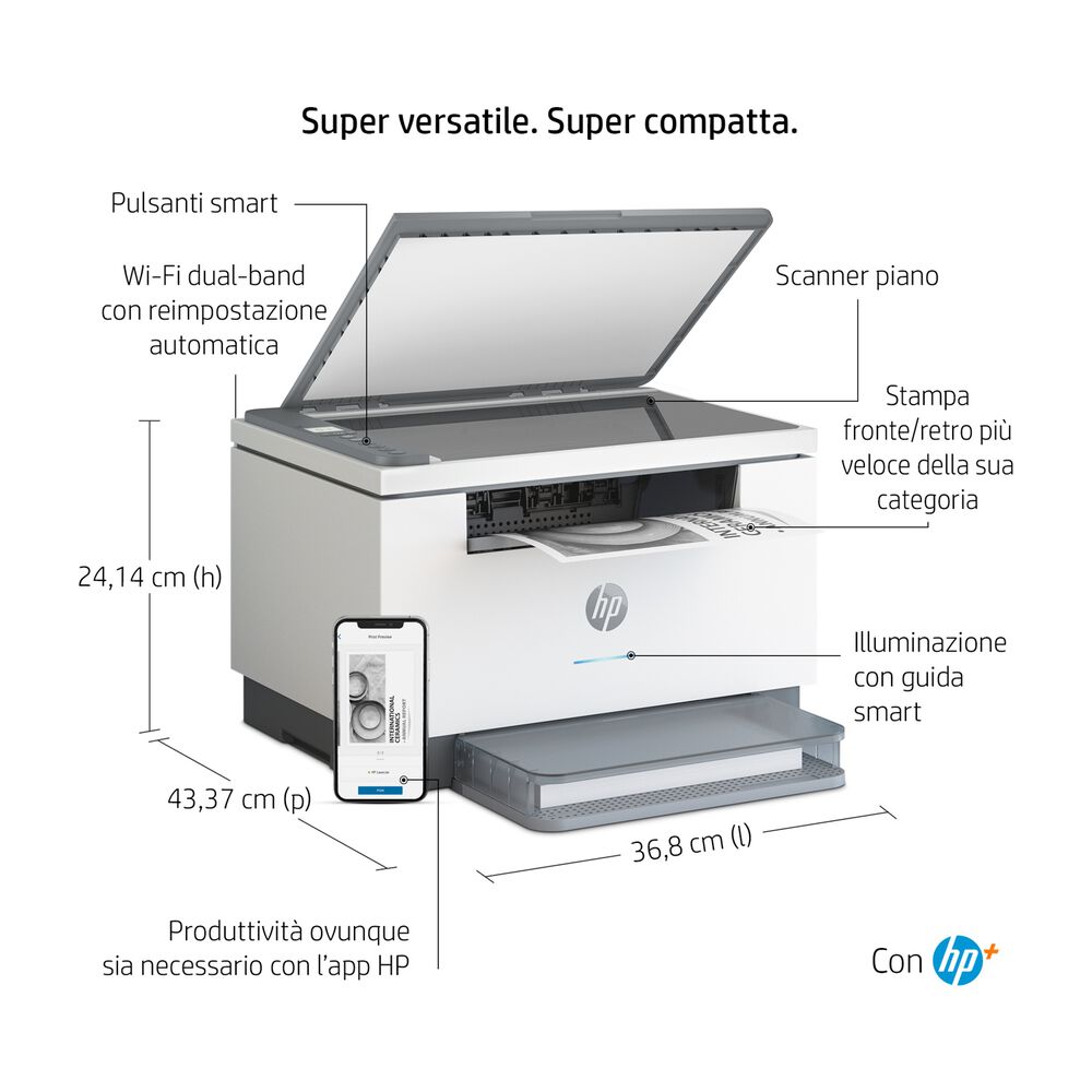 STAMPANTE M234DWE CON HP+, Laser, image number 1