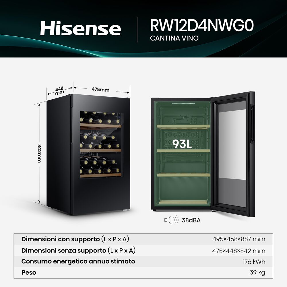 CANTINETTA HISENSE RW12D4NWG0, image number 1