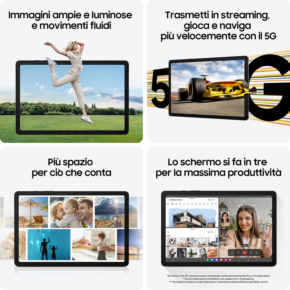 Tab A9+ WIFI 4+64GB, image number 4