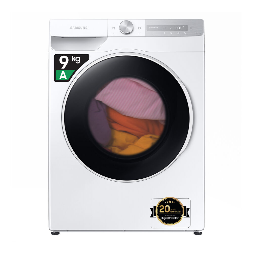 WW90T734DWH/S3 LAVATRICE, Caricamento frontale, 9 kg, 55 cm, Classe A, image number 0