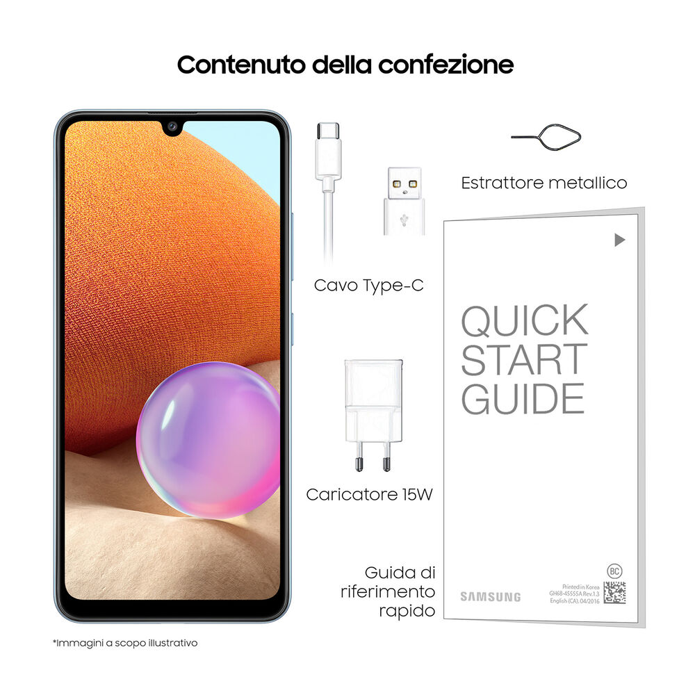 Galaxy A32, 128 GB, BLUE, image number 6