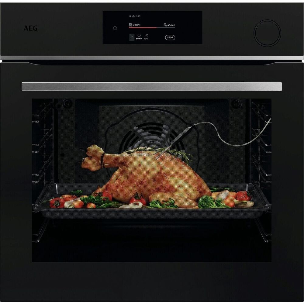 TR7PB731ST FORNO INCASSO Capacit&agrave; 72 l, dimensoni: L 59,6 cm-A 59,4 cm-P 56,7 cm, Matt Black, classe A++  - PRMG GRADING ROAN - 5%, image number 0