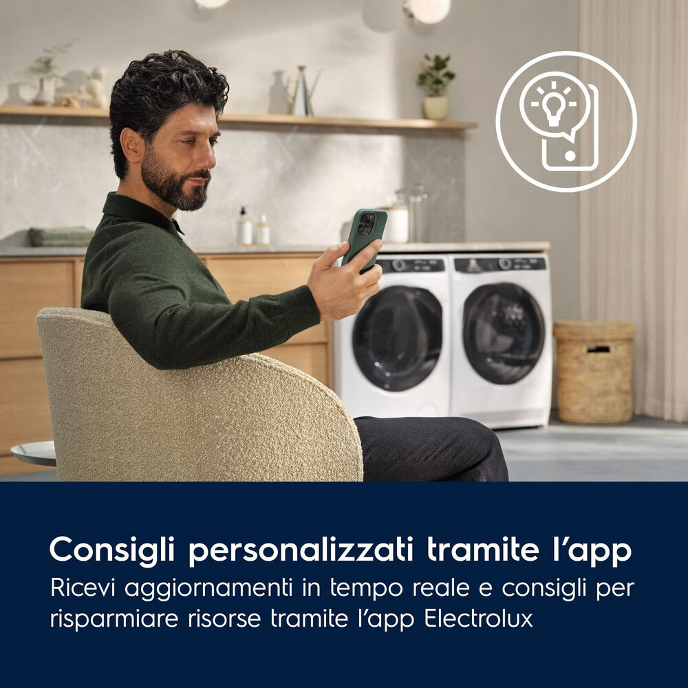 ASCIUGATRICE ELECTROLUX EW7H58GY A pompa di calore, 8 kg, profondit&agrave; 63,6 cm, 63 dB(A), BIANCO, Classe B - PRMG GRADING ROBN - 10%, image number 14