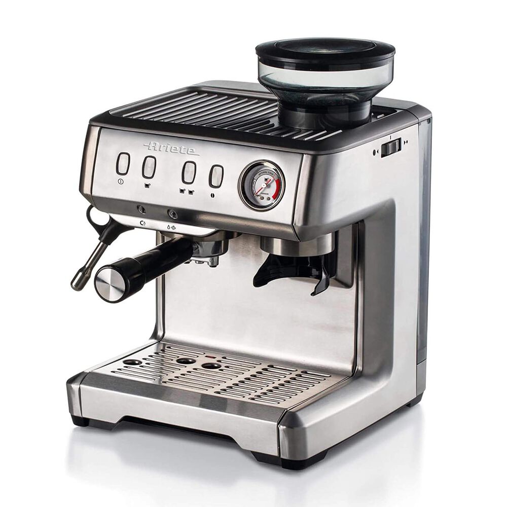M/CAFFE' ESPRESSO ARIETE ESPRESSO METAL CON MACINA, 1600 W, METAL, image number 0