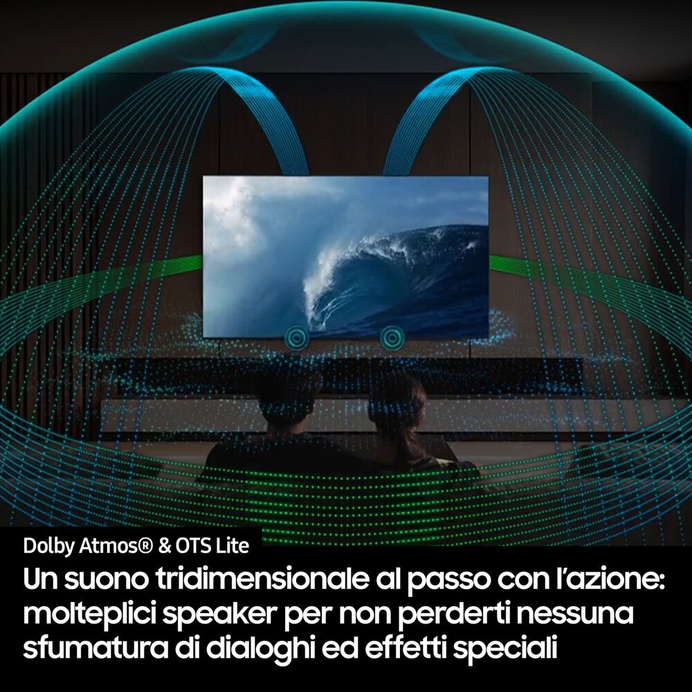QE55QN85FAUXZT, Smart TV Neo QLED 55'', Vision AI, 4K Mini LED, Processore NQ4 AI Gen2,&nbsp;4K AI Upscaling, Neo Quantum HDR+, Dolby Atmos & OTS Lite, Simple Chamfer Design, image number 2